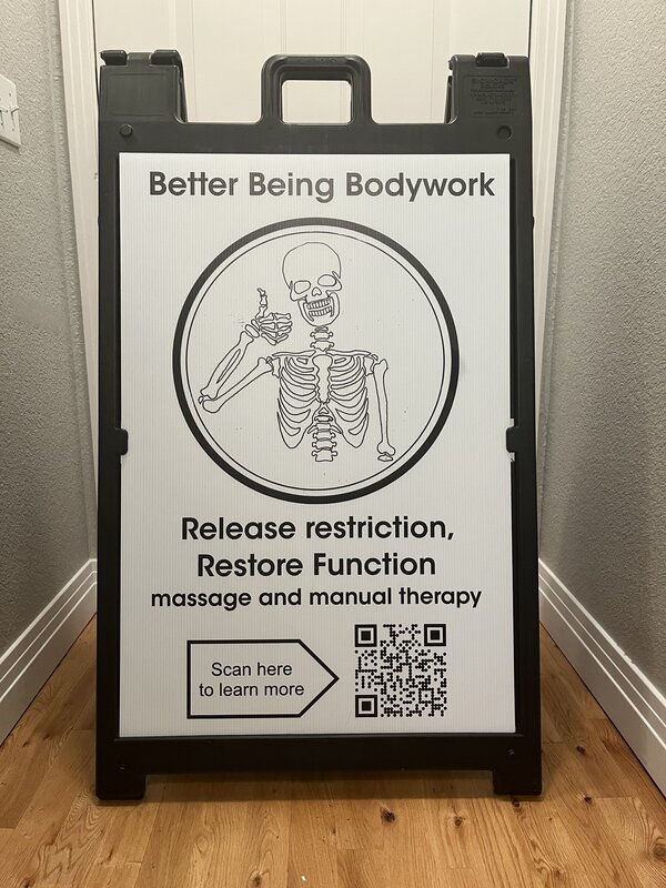 Custom A Frame Signs Printing in Denver CO