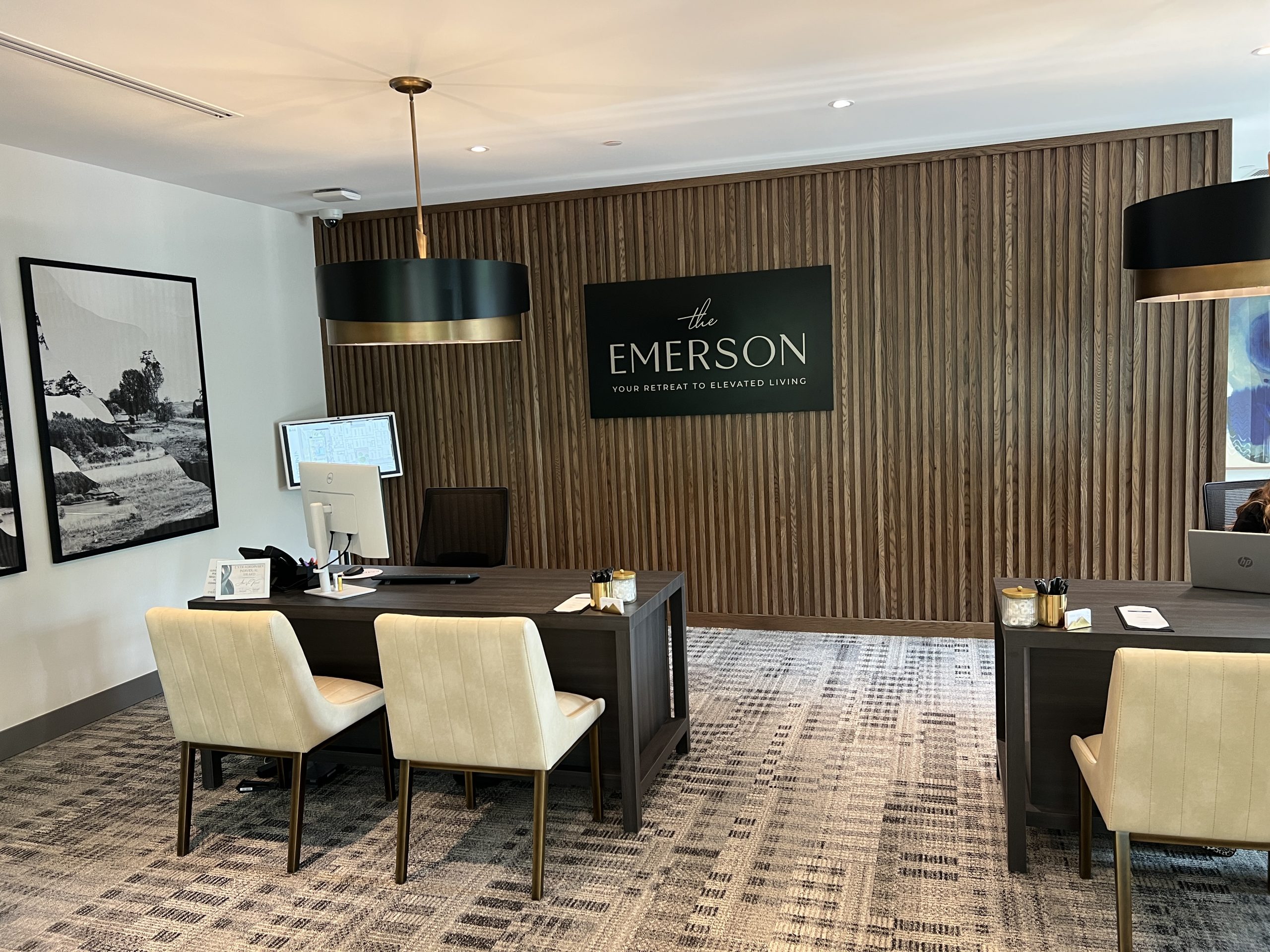 Emerson: Revitalize Your Reception with Impactful Signage