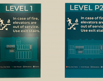 Directional Signs for Offices